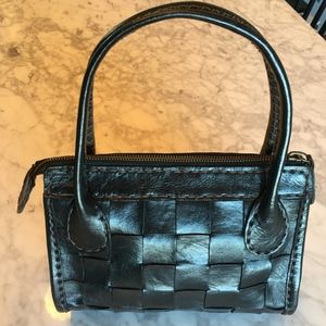 Dua Dua Black Leather Handbag